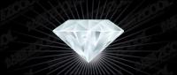 ベクトルの絶妙なダイヤモンドの素材