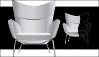 ファッション椅子ベクトル材料-2
