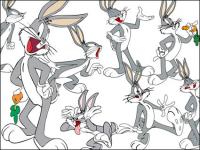 Ошибки Банни Bugs Bunny мультфильм вектор