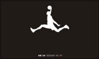 -Vector voar Kobe Bryant logotipo