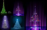 Flash vector de árboles de Navidad