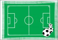 Векторен футбол план