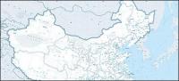 1:400 милиона китайски карта (пътища експедиране версия)