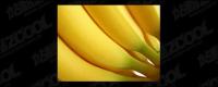 Banana destacada calidad imagen material-4