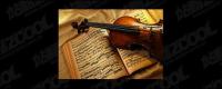 Material de violino e música