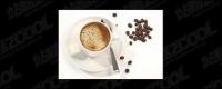 커피와 커피 콩 사진 품질의 소재