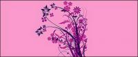 Мода Фиолетовый цветы