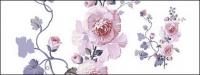 Ручная роспись цветы слоистых материалов psd-11