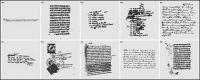 Английский рукописные письма и почтовые штемпели векторный материал