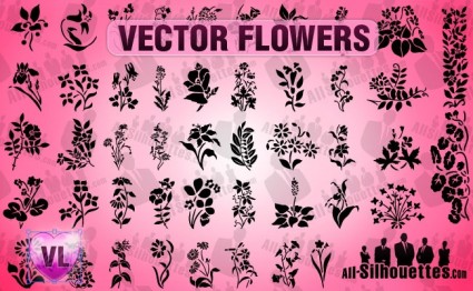 Vector flores