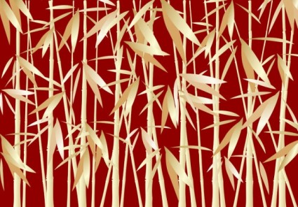 Bambus-Hintergrund-Vektor