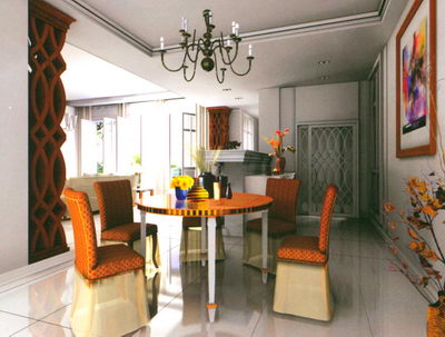 European Style Design-Dining room