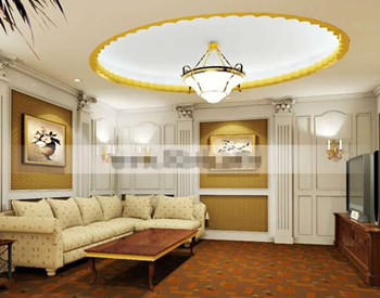 European style elegant living room