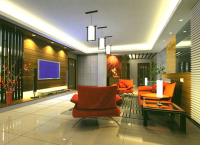 living-room design soft light