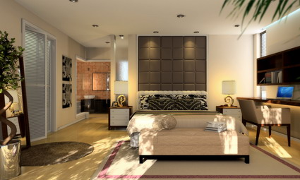 Bright and spacious bedroom