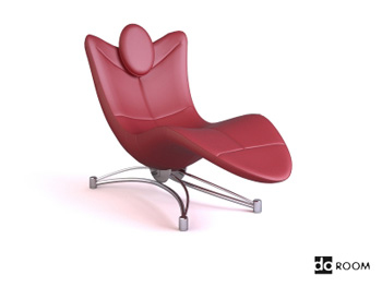 The alternative styling lounge chair 3D models