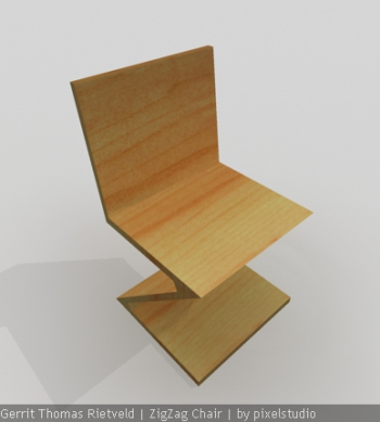 3d personalized chair model