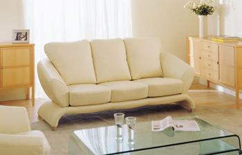 European-style three seats sofas combination