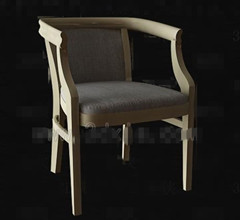 Retro simple wooden chair