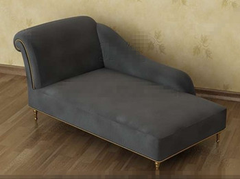 Grey single comfortable recliner sofa
