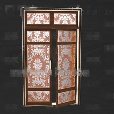 Gold-rimmed gorgeous pattern doors