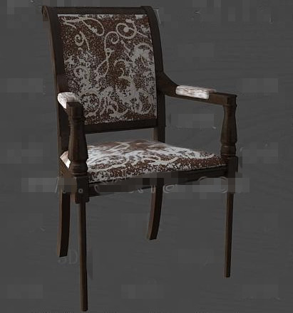 Brown fashion personality chair