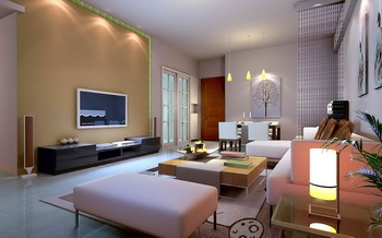Modern comfort and elegant living room