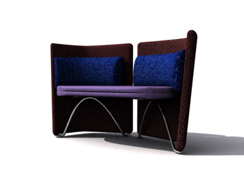 Avant-garde fashion sofa