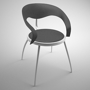 Fashion simple chair 3D models