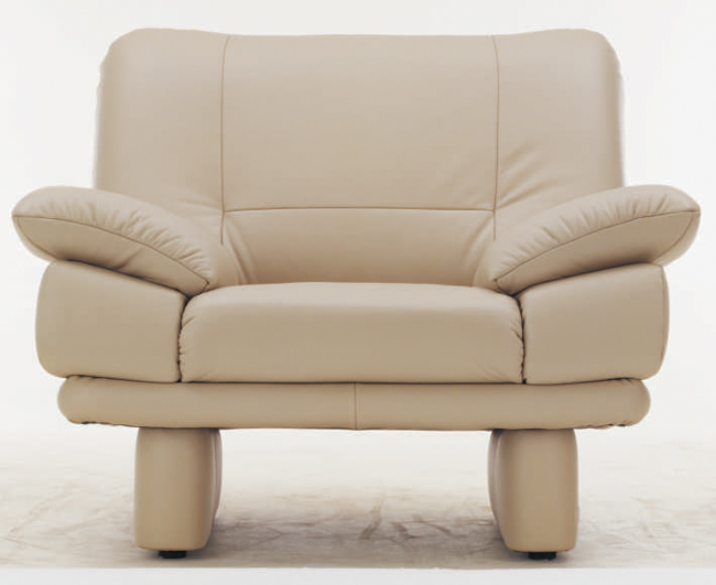 Coriaceous single soft sofa 3D models