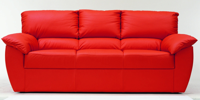 Red people soft sofa 3D models (including material)