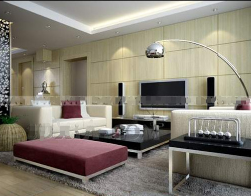 Modern and comfortable living room