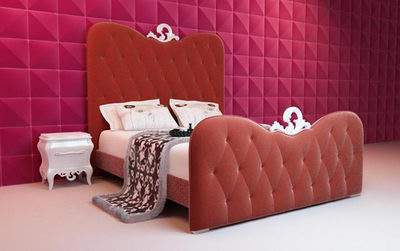 A new era of European double soft bed 3D
