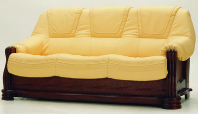 More than gold retro sofa 3D model