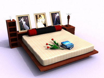 Large and lovely double bed
