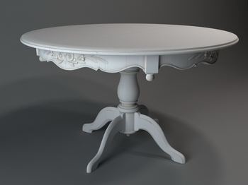 European Round Table 3D Model of 2