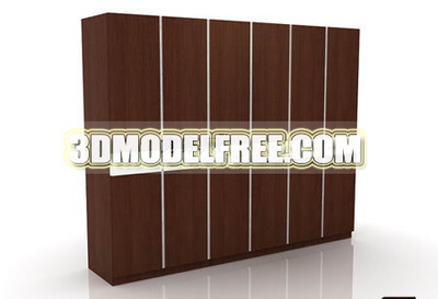 Furniture bed cabinet dressing table wardrobe bedside cabinet 3D Model
