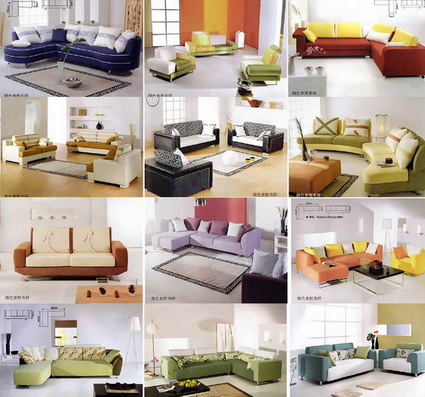 A number of sofa collection