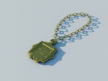 Copper jewelry pendants