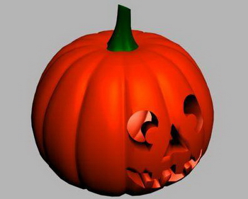 Halloween Pumpkin 3D Models