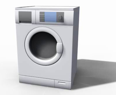 Washing Machine 3D Model-1