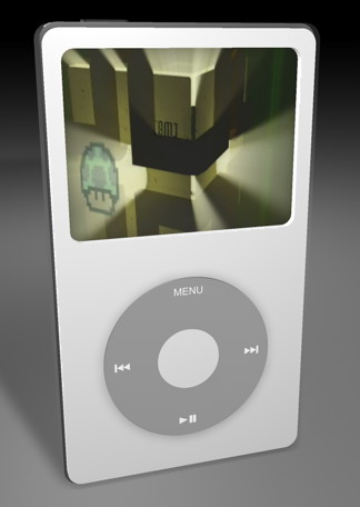 3D model of iPod player