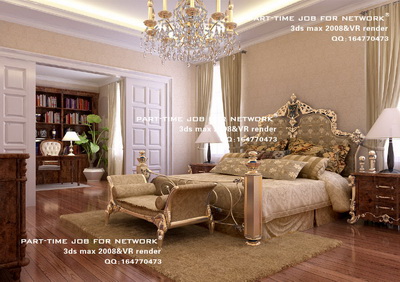 Department of European-style luxury bedroom light