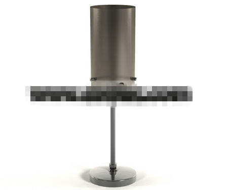 Gray mature Household table lamp