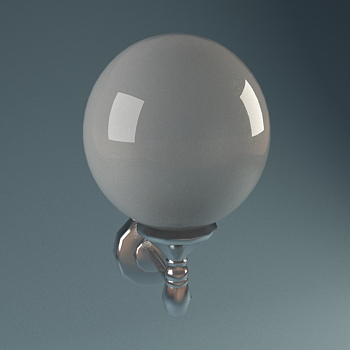 Chinese personality glass ball lamp