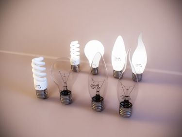Various forms of energy-saving lamps