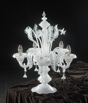 Crystal table lamp Model 06