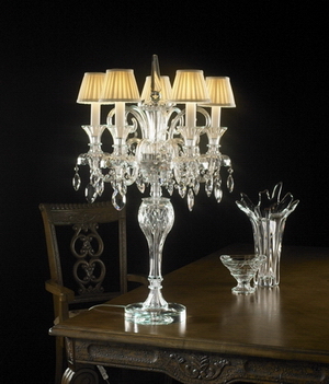 Crystal table lamp Model 03