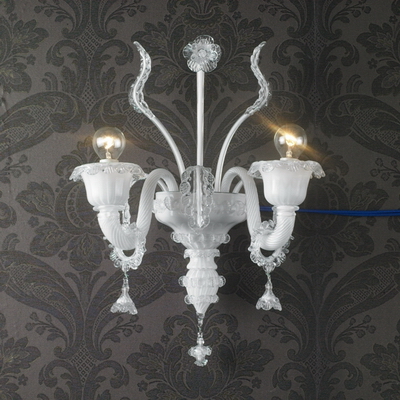 3D Model of white European-style lantern