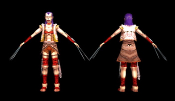 PC Game Character: Assassin 3D Max Model